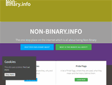 Tablet Screenshot of non-binary.info